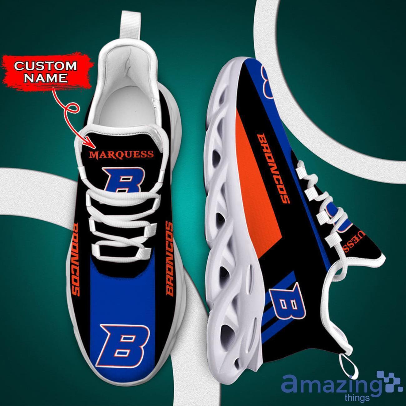 Personalized Name Boise State Broncos NCAA Max Soul Shoes Ideas Gift For Sport Fans image Personalized Name Boise State Broncos NCAA Max Soul Shoes Ideas Gift For Sport Fans Product Photo 1