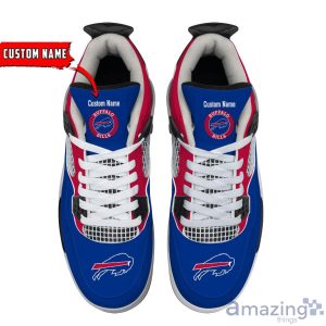 Personalized Name Buffalo Bills Personalized Air Jordan 4 Shoes Trending Men Women Sneakers Sport Fans Gift Product Photo 4