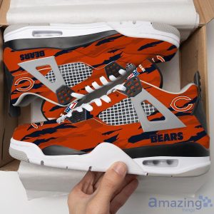 Personalized Name Chicago Bears Personalized Air Jordan 4 Shoes Trending Men Women Sneakers Men Women Sport Gift Product Photo 1