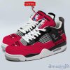 Personalized Name Chicago Bulls Personalized Air Jordan 4 Shoes Trending Men Women Sneakers Sport Fans Gift