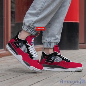 Personalized Name Chicago Bulls Personalized Air Jordan 4 Shoes Trending Men Women Sneakers Sport Fans Gift Product Photo 4