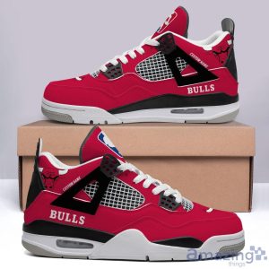 Personalized Name Chicago Bulls Personalized Air Jordan 4 Shoes Trending Men Women Sneakers Trending Shoes image Personalized Name Chicago Bulls Personalized Air Jordan 4 Shoes Trending Men Women Sneakers Trending Shoes Product Photo 2