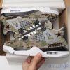 Personalized Name Dallas Cowboys Camo Personalized Air Jordan 4 Shoes Trending Men Women Sneakers Special Team Gift
