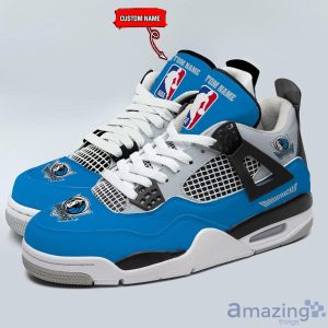 Personalized Name Dallas Mavericks Personalized Air Jordan 4 Shoes Trending Men Women Sneakers Sport Fans Gift Product Photo 1