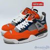 Personalized Name Denver Broncos Personalized Air Jordan 4 Shoes Trending Men Women Sneakers Sport Fans Gift