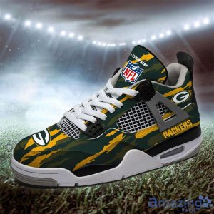 Personalized Name Green Bay Packers Personalized Air Jordan 4 Shoes Trending Men Women Sneakers Men Women Sport Gift Product Photo 2
