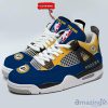 Personalized Name Indiana Pacers Personalized Air Jordan 4 Shoes Trending Men Women Sneakers Sport Fans Gift