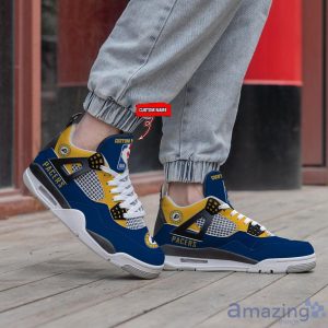 Personalized Name Indiana Pacers Personalized Air Jordan 4 Shoes Trending Men Women Sneakers Sport Fans Gift Product Photo 4