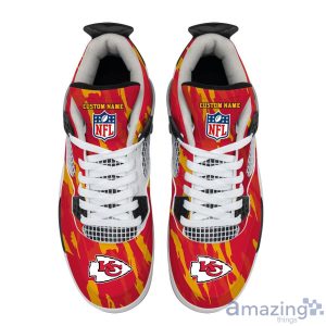 Personalized Name Kansas City Chiefs Personalized Air Jordan 4 Shoes Trending Men Women Sneakers Men Women Sport Gift Product Photo 4