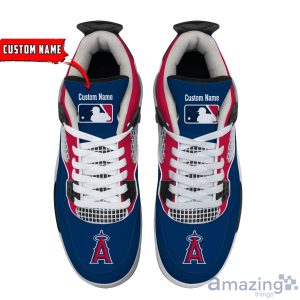 Personalized Name Los Angeles Angels Personalized Air Jordan 4 Shoes Trending Men Women Sneakers Sport Fans Gift Product Photo 3