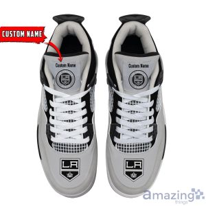 Personalized Name Los Angeles Kings Personalized Air Jordan 4 Shoes Trending Men Women Sneakers Sport Fans Gift Product Photo 4