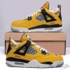 Personalized Name Los Angeles Lakers Personalized Air Jordan 4 Shoes Trending Men Women Sneakers Trending Shoes