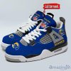 Personalized Name Los angeles Rams Personalized Air Jordan 4 Shoes Trending Men Women Sneakers Trending Shoes