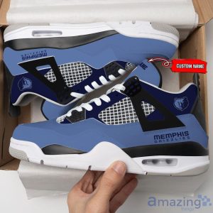 Personalized Name Memphis Grizzlies Personalized Air Jordan 4 Shoes Trending Men Women Sneakers Sport Fans Gift Product Photo 3