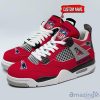 Personalized Name New England Patriots Personalized Air Jordan 4 Shoes Trending Men Women Sneakers Unique Gift For Fans
