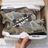 Personalized Name New Orleans Saints Camo Personalized Air Jordan 4 Shoes Trending Men Women Sneakers Special Team Gift