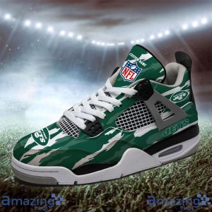 Personalized Name New York Jets Personalized Air Jordan 4 Shoes Trending Men Women Sneakers Men Women Sport Gift Product Photo 2