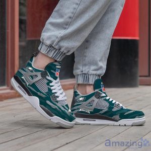 Personalized Name Philadelphia Eagles Personalized Air Jordan 4 Shoes Trending Men Women Sneakers Men Women Sport Gift Product Photo 3