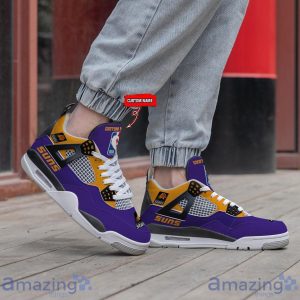 Personalized Name Phoenix Suns Personalized Air Jordan 4 Shoes Trending Men Women Sneakers Sport Fans Gift image Personalized Name Phoenix Suns Personalized Air Jordan 4 Shoes Trending Men Women Sneakers Sport Fans Gift Product Photo 3