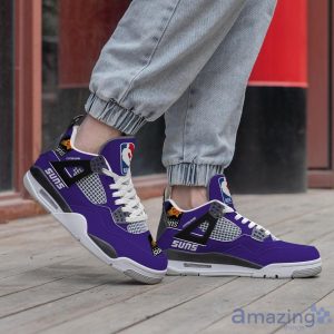 Personalized Name Phoenix Suns Personalized Air Jordan 4 Shoes Trending Men Women Sneakers Trending Shoes Product Photo 2