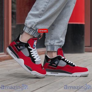 Personalized Name Portland Trail Blazers Personalized Air Jordan 4 Shoes Trending Men Women Sneakers Sport Fans Gift Product Photo 3