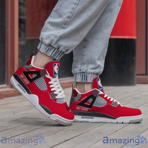 Personalized Name Portland Trail Blazers Personalized Air Jordan 4 Shoes Trending Men Women Sneakers Trending Shoes Product Photo 2