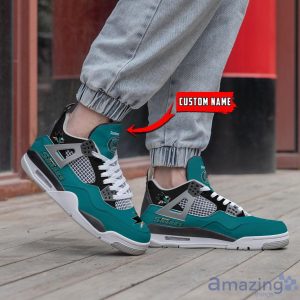 Personalized Name San Jose Sharks Personalized Air Jordan 4 Shoes Trending Men Women Sneakers Sport Fans Gift Product Photo 2