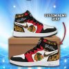 Personalized Name Sneakers Chicago Blackhawks Air Jordan Hightop Shoes Men And Women Gift