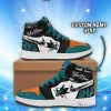 Personalized Name Sneakers San Jose Sharks Air Jordan Hightop Shoes Men And Women Gift