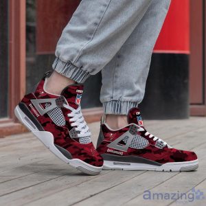 Personalized Name Tampa Bay Buccaneers Camo Personalized Air Jordan 4 Shoes Trending Men Women SneakersLogo Sport Team Shoes Product Photo 2