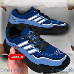 Personalized Name Tennessee Titans Chunky Sneaker Sport Shose For Fans Product Photo 4