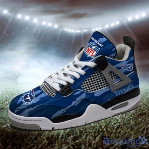 Personalized Name Tennessee Titans Personalized Air Jordan 4 Shoes Trending Men Women Sneakers Men Women Sport Gift image Personalized Name Tennessee Titans Personalized Air Jordan 4 Shoes Trending Men Women Sneakers Men Women Sport Gift Product Photo 2