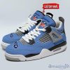 Personalized Name Tennessee Titans Personalized Air Jordan 4 Shoes Trending Men Women Sneakers Trending Shoes