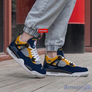 Personalized Name Utah Jazz Personalized Air Jordan 4 Shoes Trending Men Women Sneakers Sport Fans Gift Product Photo 4
