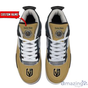 Personalized Name Vegas Golden Knights Personalized Air Jordan 4 Shoes Trending Men Women Sneakers Sport Fans Gift Product Photo 4