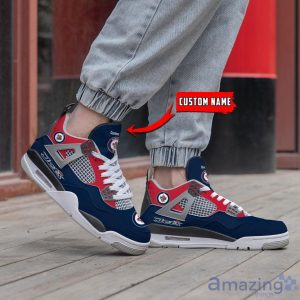 Personalized Name Winnipeg Jets Personalized Air Jordan 4 Shoes Trending Men Women Sneakers Sport Fans Gift Product Photo 2