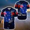 Personalized New Zealand Anzac Day Poppy Baseball Jersey Shirt