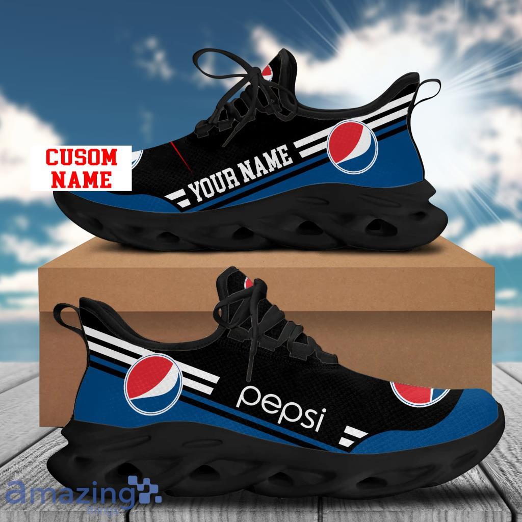 Personalized Pepsi Shock Absorbing Clunky Max Soul Shoes Sneaker Sport Hot Trend Product Photo 1