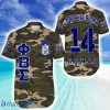 Personalized Phi Beta Sigma Camouflage Hawaiian Shirt For Men And Women