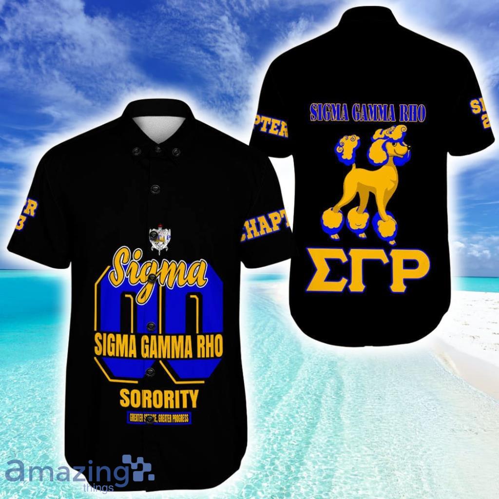 Personalized Sigma Gamma Rho Poodle Hawaiian Shirt For Men And Women image Personalized Sigma Gamma Rho Poodle Hawaiian Shirt For Men And Women Product Photo 1