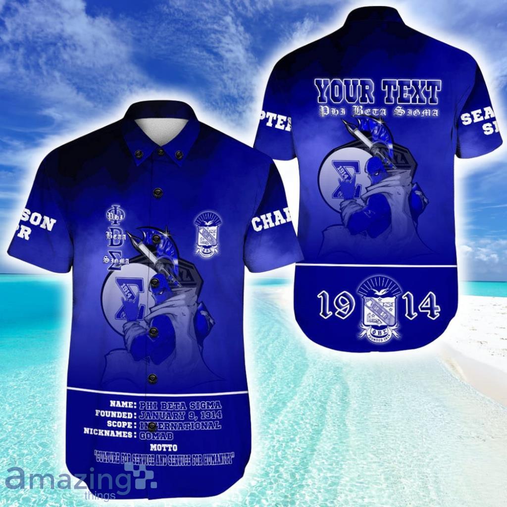 Phi Beta Sigma Motto Hawaiian Shirt For Men And Women image Phi Beta Sigma Motto Hawaiian Shirt For Men And Women Product Photo 1