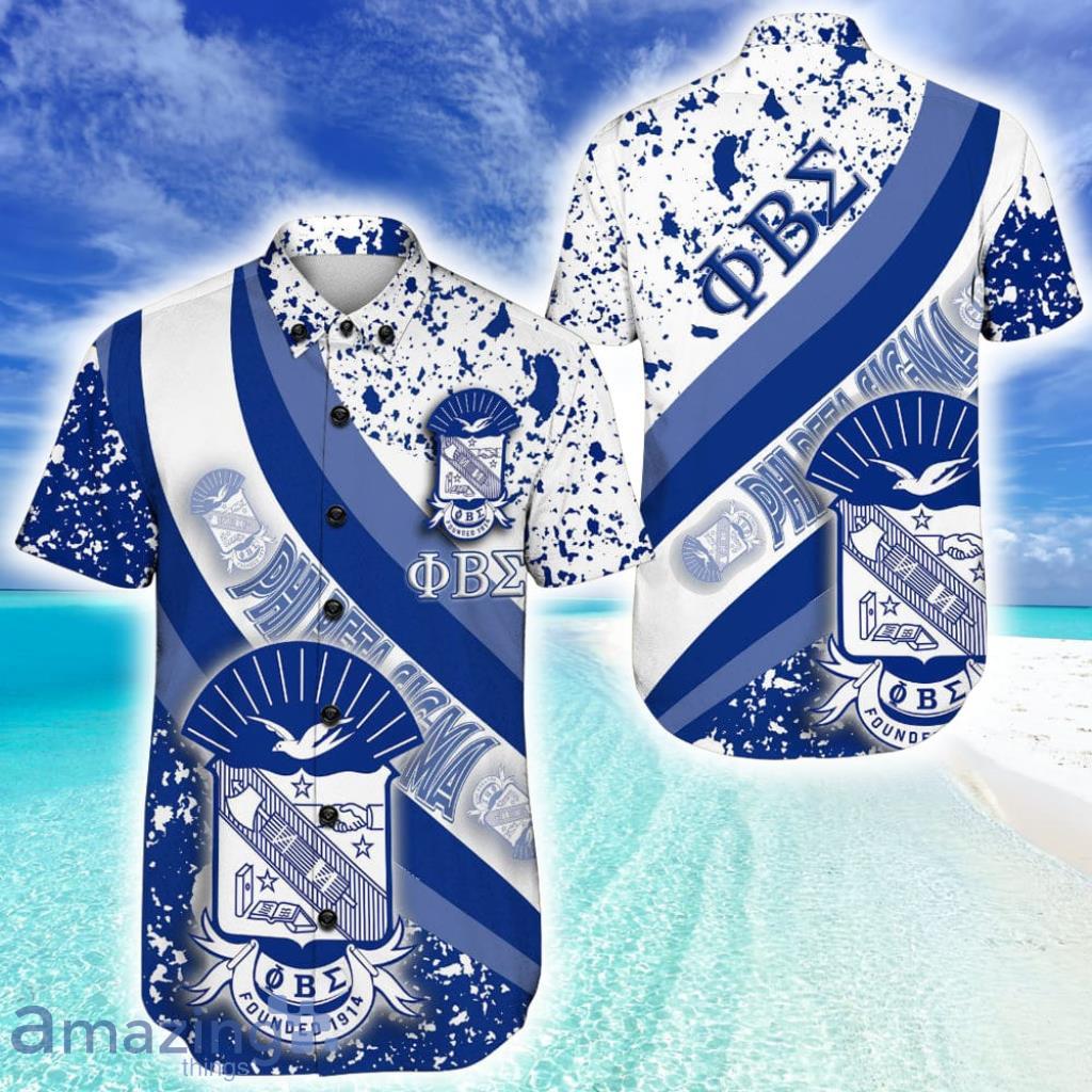 Phi Beta Sigma Special Hawaiian Shirt For Men And Women image Phi Beta Sigma Special Hawaiian Shirt For Men And Women Product Photo 1
