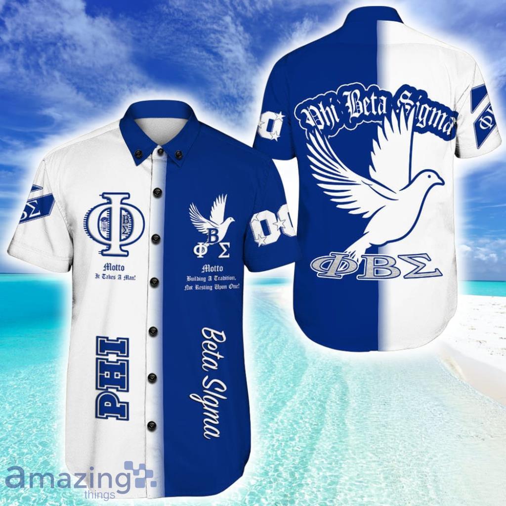 Phi Beta Sigma Unique Hawaiian Shirt For Men And Women image Phi Beta Sigma Unique Hawaiian Shirt For Men And Women Product Photo 1