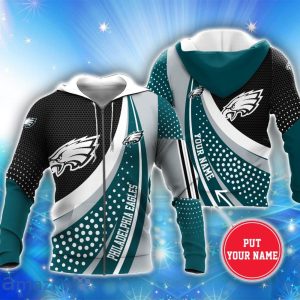 Philadelphia Eagles 3D Hoodie All Over Printed Personalized Name Unisex Men Women Hoodie Sport Fans Product Photo 1