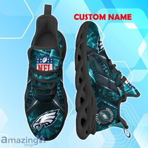 Philadelphia Eagles Max Soul Shoes Personalized Name A Great Gift For Fans image Philadelphia Eagles Max Soul Shoes Personalized Name A Great Gift For Fans Product Photo 2