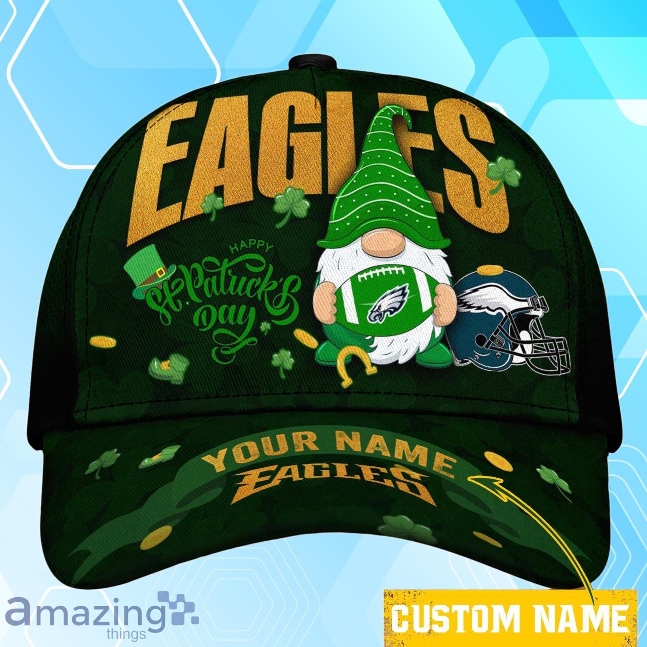 Philadelphia Eagles NFL Cap Gnomes Patrick's Day Custom Name image Philadelphia Eagles NFL Cap Gnomes Patrick's Day Custom Name