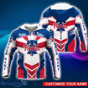 Philadelphia Phillies 3D Hoodie All Over Printed Personalized Name Special Design For Fans Product Photo 2