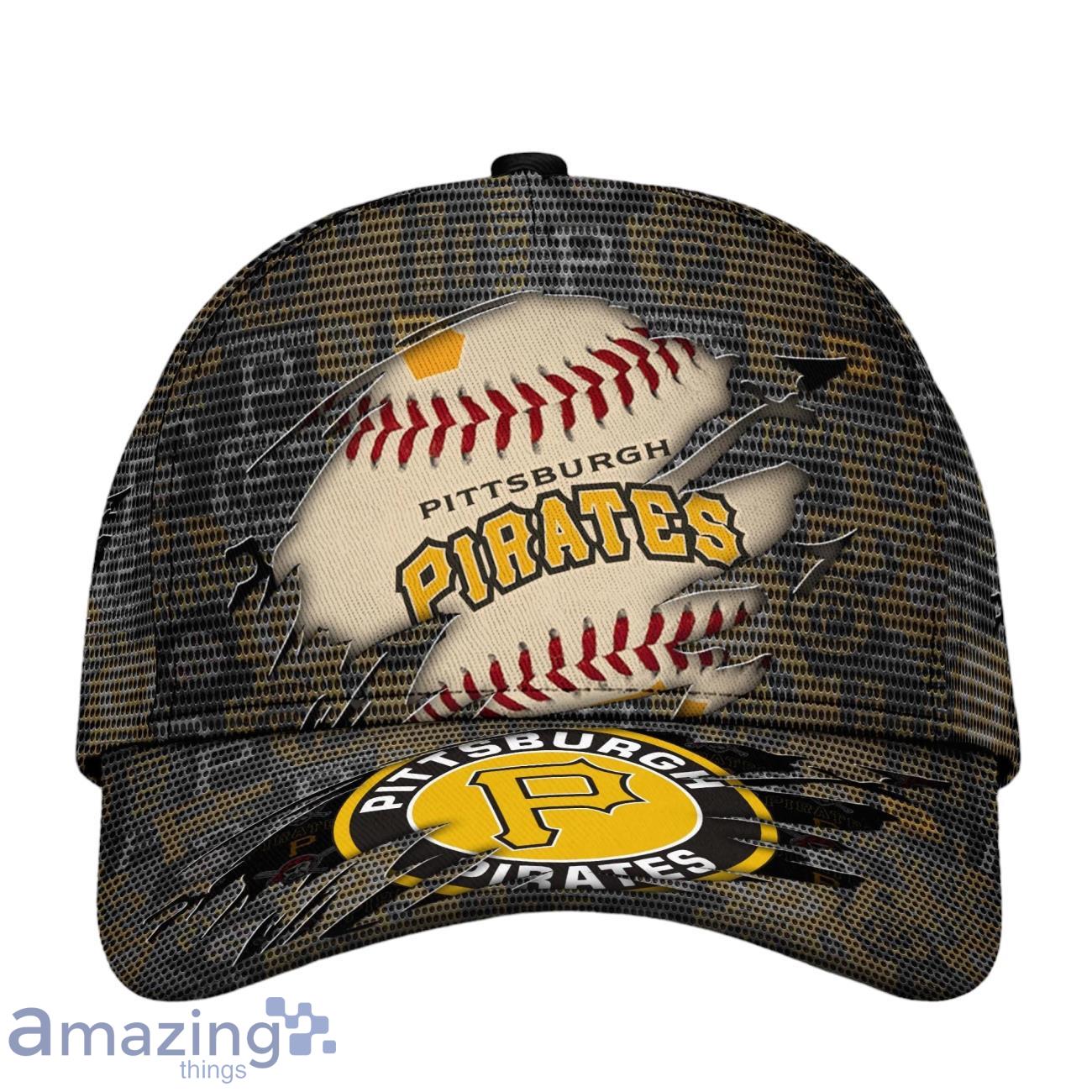 Pittsburgh Pirates MLB Cap New Design Logo Team For Fans Product Photo 1