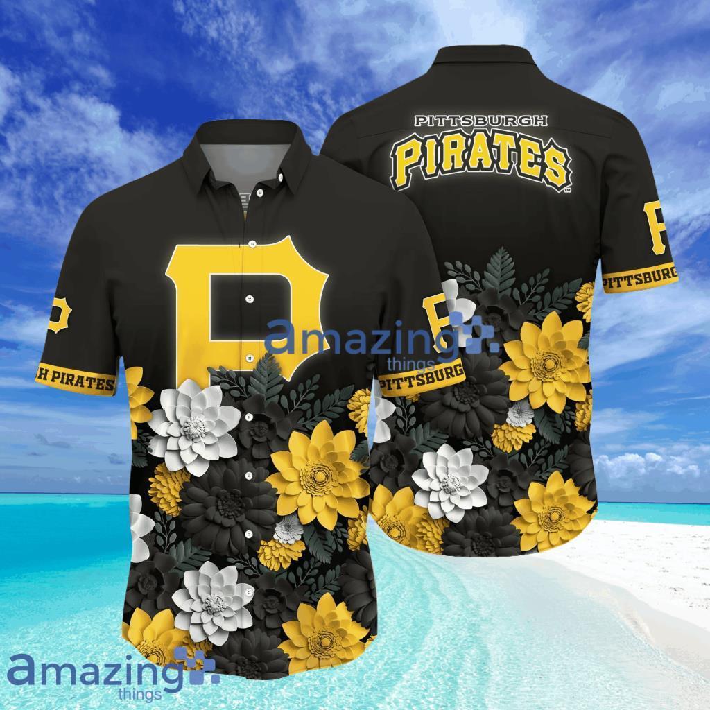 Pittsburgh Pirates MLB Flower Hawaii Shirt Multicolored Floral Patterns Style Hot Trending Summer Gifts For Picnics image Pittsburgh Pirates MLB Flower Hawaii Shirt Multicolored Floral Patterns Style Hot Trending Summer Gifts For Picnics Product Photo 1