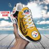 Pittsburgh Steelers Custom Name Air Cushion Sports Shoes Upgrade Your New Style